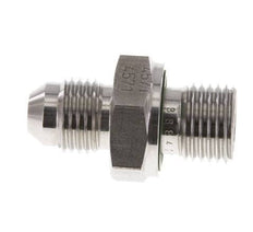 Espiga doble JIC G1/4'' x UNF 1/2''-20 Acero inoxidable FKM 275bar (3863.75psi)