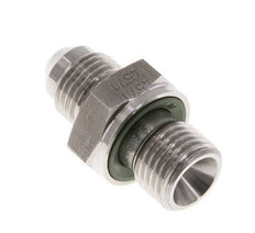 Espiga doble JIC G1/4'' x UNF 1/2''-20 Acero inoxidable FKM 275bar (3863.75psi)