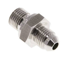 Espiga doble JIC G1/4'' x UNF 1/2''-20 Acero inoxidable FKM 275bar (3863.75psi)