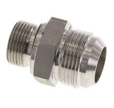 JIC Double Nipple G3/4'' x UN 1-5/16''-12 Stainless Steel FKM 170bar (2388.5psi)