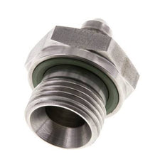 Espiga doble JIC G1/2'' x UNF 7/16''-20 Acero inoxidable FKM 310bar (4355.5psi)