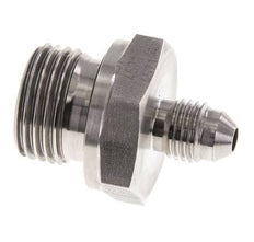 Espiga doble JIC G1/2'' x UNF 7/16''-20 Acero inoxidable FKM 310bar (4355.5psi)