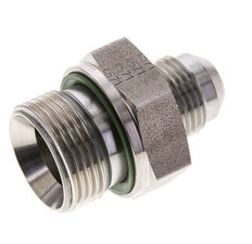 JIC Double Nipple G3/4'' x UNF 3/4''-16 Stainless Steel FKM 275bar (3863.75psi)