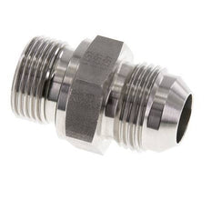 Espiga doble JIC G3/4'' x UN 1-1/16''-12 Acero inoxidable FKM 210bar (2950.5psi)