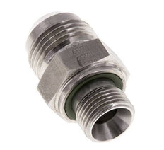 JIC Double Nipple G3/8'' x UNF 7/8''-14 Stainless Steel FKM 210bar (2950.5psi)