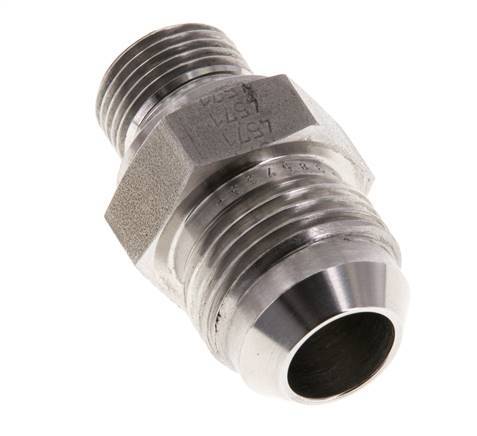 Espiga doble JIC G3/8'' x UNF 7/8''-14 Acero inoxidable FKM 210bar (2950.5psi)