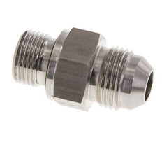 JIC Double Nipple G3/8'' x UNF 3/4''-16 Stainless Steel FKM 275bar (3863.75psi)