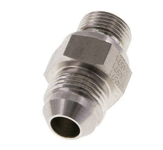 JIC Double Nipple G3/8'' x UNF 3/4''-16 Stainless Steel FKM 275bar (3863.75psi)