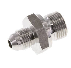 Espiga doble JIC G3/8'' x UNF 1/2''-20 Acero inoxidable FKM 275bar (3863.75psi)