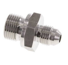 Espiga doble JIC G3/8'' x UNF 1/2''-20 Acero inoxidable FKM 275bar (3863.75psi)