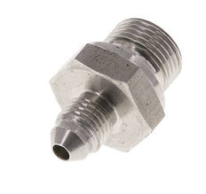 Espiga doble JIC G3/8'' x UNF 7/16''-20 Acero inoxidable FKM 310bar (4355.5psi)