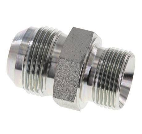 Espiga doble JIC G3/4'' x UN 1-3/16''-12 Acero NBR 170bar (2388.5psi)