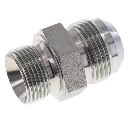 Espiga doble JIC G3/4'' x UN 1-3/16''-12 Acero NBR 170bar (2388.5psi)