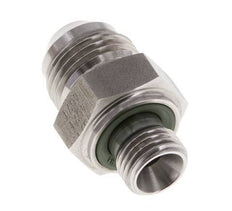 Espiga doble JIC G1/4'' x UNF 3/4''-16 Acero inoxidable FKM 275bar (3863.75psi)