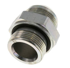 Espiga doble JIC G1 1/4'' x UN 1-5/8''-12 Acero NBR 140bar (1967.0psi)