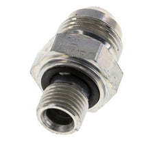 JIC Double Nipple G1/4'' x UNF 3/4''-16 Steel NBR 275bar (3863.75psi) [2 Pieces]