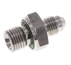 JIC Double Nipple G1/4'' x UNF 7/16''-20 Stainless Steel FKM 310bar (4355.5psi)