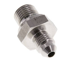 JIC Double Nipple G1/4'' x UNF 7/16''-20 Stainless Steel FKM 310bar (4355.5psi)