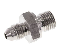 Espiga doble JIC G1/4'' x UNF 7/16''-20 Acero inoxidable FKM 310bar (4355.5psi)