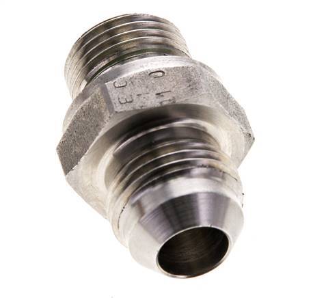 JIC Double Nipple M18 X 1.5 x UNF 3/4''-16 Stainless Steel FKM 275bar (3863.75psi)