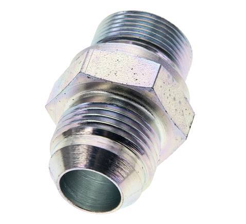 Racor doble JIC M26 X 1,5 x UN 1-1/16''-12 Acero NBR 210bar (2950.5psi)