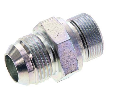 Racor doble JIC M26 X 1,5 x UN 1-1/16''-12 Acero NBR 210bar (2950.5psi)