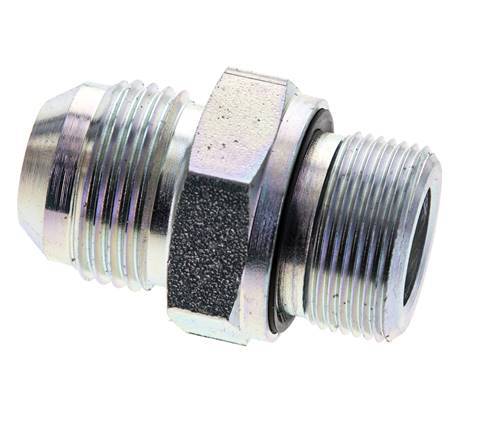 Racor doble JIC M26 X 1,5 x UN 1-1/16''-12 Acero NBR 210bar (2950.5psi)