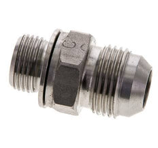 JIC Double Nipple M18 X 1.5 x UNF 7/8''-14 Stainless Steel FKM 210bar (2950.5psi)