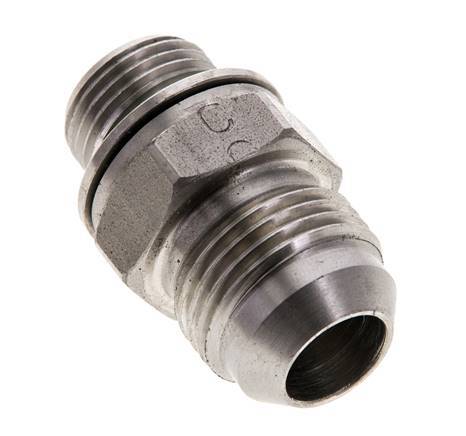 JIC Double Nipple M18 X 1.5 x UNF 7/8''-14 Stainless Steel FKM 210bar (2950.5psi)