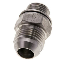 JIC Double Nipple M18 X 1.5 x UNF 7/8''-14 Stainless Steel FKM 210bar (2950.5psi)