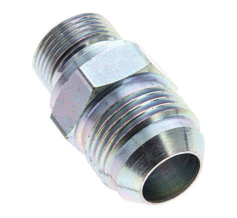 Racor doble JIC M22 X 1,5 x UN 1-1/16''-12 Acero NBR 210bar (2950.5psi)