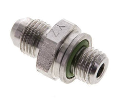 Espiga doble JIC M12 X 1,5 x UNF 1/2''-20 Acero inoxidable FKM 275bar (3863.75psi)