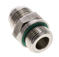Racor doble JIC M27 X 2 x UN 1-1/16''-12 Acero inoxidable FKM 210bar (2950.5psi)