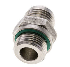 Racor doble JIC M27 X 2 x UN 1-1/16''-12 Acero inoxidable FKM 210bar (2950.5psi)