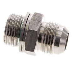 Racor doble JIC M27 X 2 x UN 1-1/16''-12 Acero inoxidable FKM 210bar (2950.5psi)
