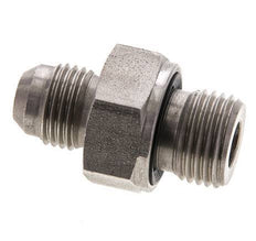Espiga doble JIC M16 X 1,5 x UNF 9/16''-18 Acero inoxidable FKM 275bar (3863.75psi)