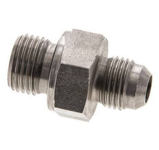 Espiga doble JIC M16 X 1,5 x UNF 9/16''-18 Acero inoxidable FKM 275bar (3863.75psi)