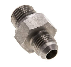 Espiga doble JIC M16 X 1,5 x UNF 9/16''-18 Acero inoxidable FKM 275bar (3863.75psi)