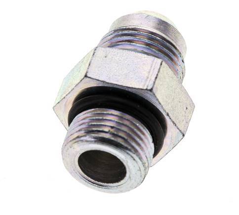 Racor doble JIC M18 X 1,5 x UNF 3/4''-16 Acero NBR 275bar (3863.75psi)