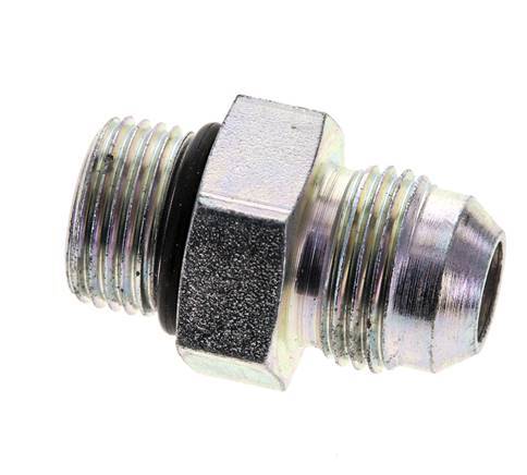Racor doble JIC M18 X 1,5 x UNF 3/4''-16 Acero NBR 275bar (3863.75psi)