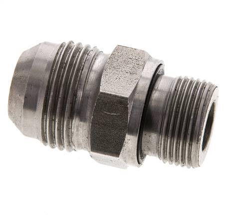 JIC Double Nipple M22 X 1.5 x UN 1-1/16''-12 Stainless Steel FKM 210bar (2950.5psi)