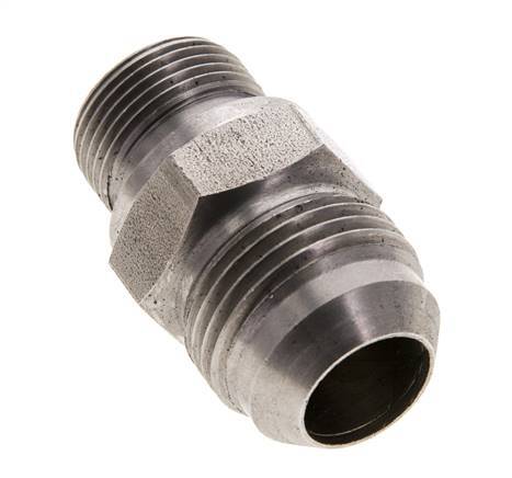 Racor doble JIC M22 X 1,5 x UN 1-1/16''-12 Acero inoxidable FKM 210bar (2950.5psi)