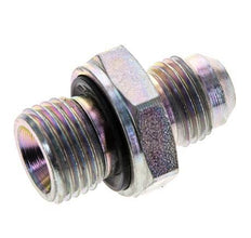 JIC Double Nipple M16 X 1.5 x UNF 9/16''-18 Steel NBR 275bar (3863.75psi)