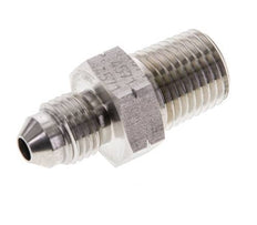 JIC Double Nipple UNF 7/16''-20 x 1/4'' NPT Stainless Steel 275bar (3863.75psi)