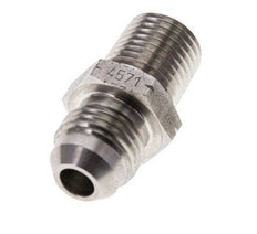 JIC Double Nipple UNF 9/16''-18 x 1/4'' NPT Stainless Steel 275bar (3863.75psi)