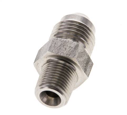 JIC Double Nipple UNF 1/2''-20 x 1/8'' NPT Stainless Steel 275bar (3863.75psi)