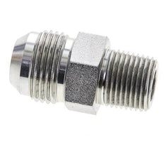 JIC Double Nipple UN 1-1/16''-12 x 1/2'' NPT Steel 210bar (2950.5psi)