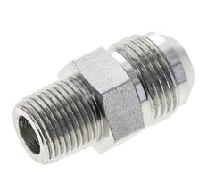 JIC Double Nipple UN 1-1/16''-12 x 1/2'' NPT Steel 210bar (2950.5psi)