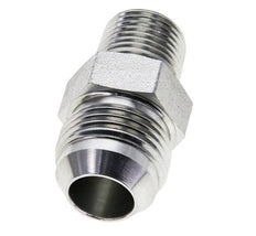 JIC Double Nipple UN 1-1/16''-12 x 1/2'' NPT Steel 210bar (2950.5psi)