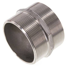 Double Nipple G3'' Stainless Steel Flat Seal 16bar (224.8psi) 92mm Hex